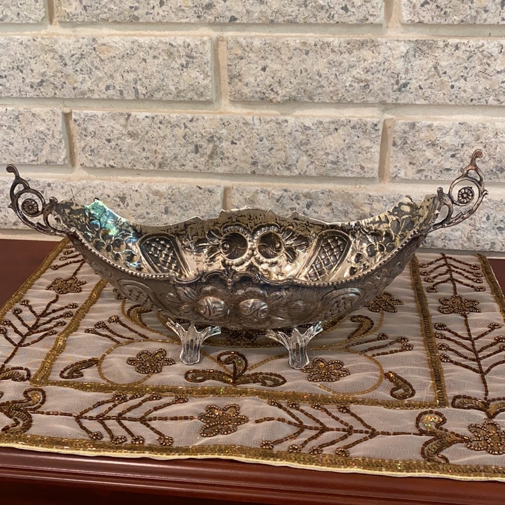 Vintage silver bowl - Picture 3 of 6